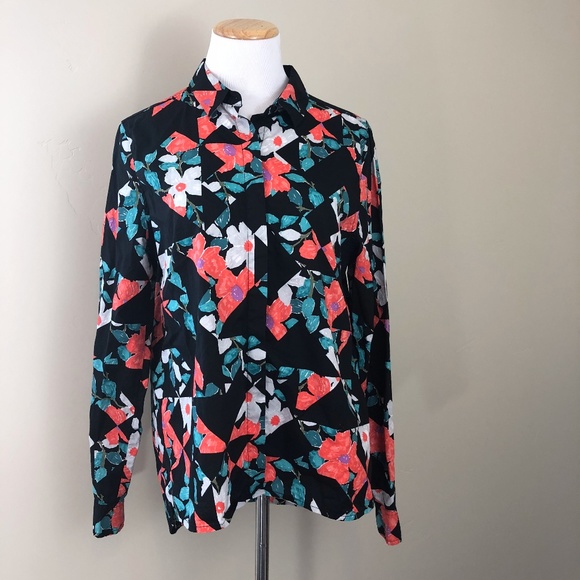 kate spade Tops - Kate Spade Saturday Floral Button Down